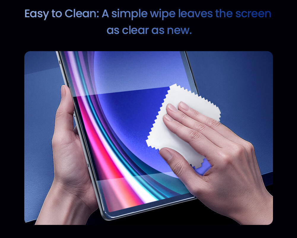 Защитное стекло NILLKIN для Samsung Galaxy Tab S10 Fan Edition (Tab S10 FE), Tab S9 Fan Edition (Tab S9 FE), Tab S9 (индекс H+ Pro)